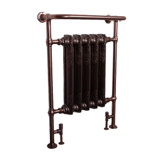 wilsford brushed bronze towel rail range